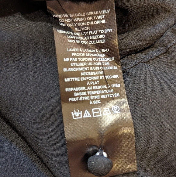 Anthropologie Long-Sleeve Cutout Tunic Velvet Mini Dress, Size 2 - Picture 9 of 9